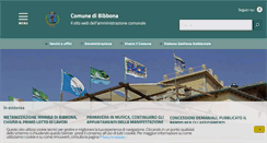 Desktop Screenshot of comune.bibbona.li.it